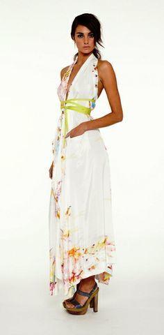 Suboo Printed Maxi Dress Floral One Size photo 3