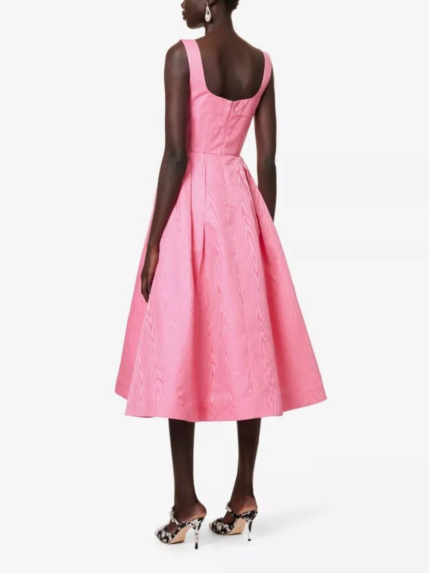 Rebecca Vallance Carmelita Midi Dress Pink photo 4