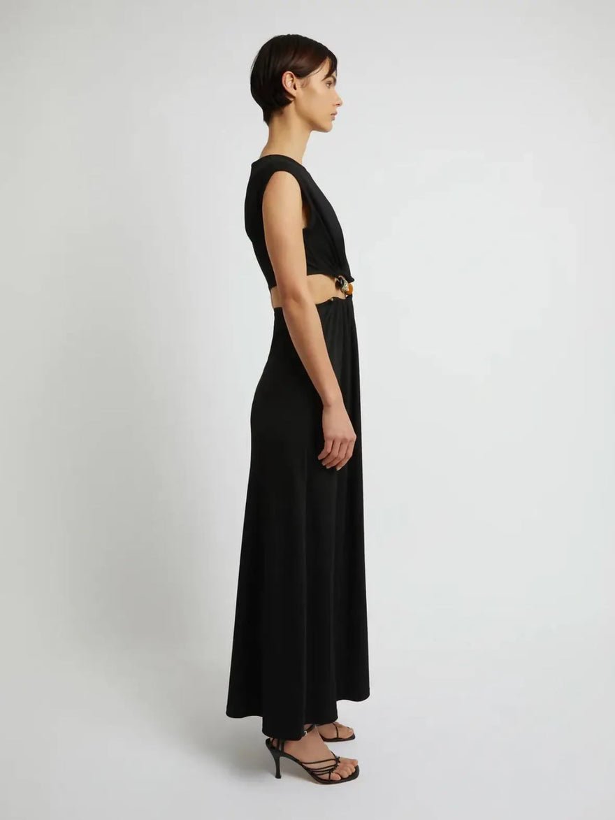 Christopher Esber Ruched Quartz Abacus Dress photo 2