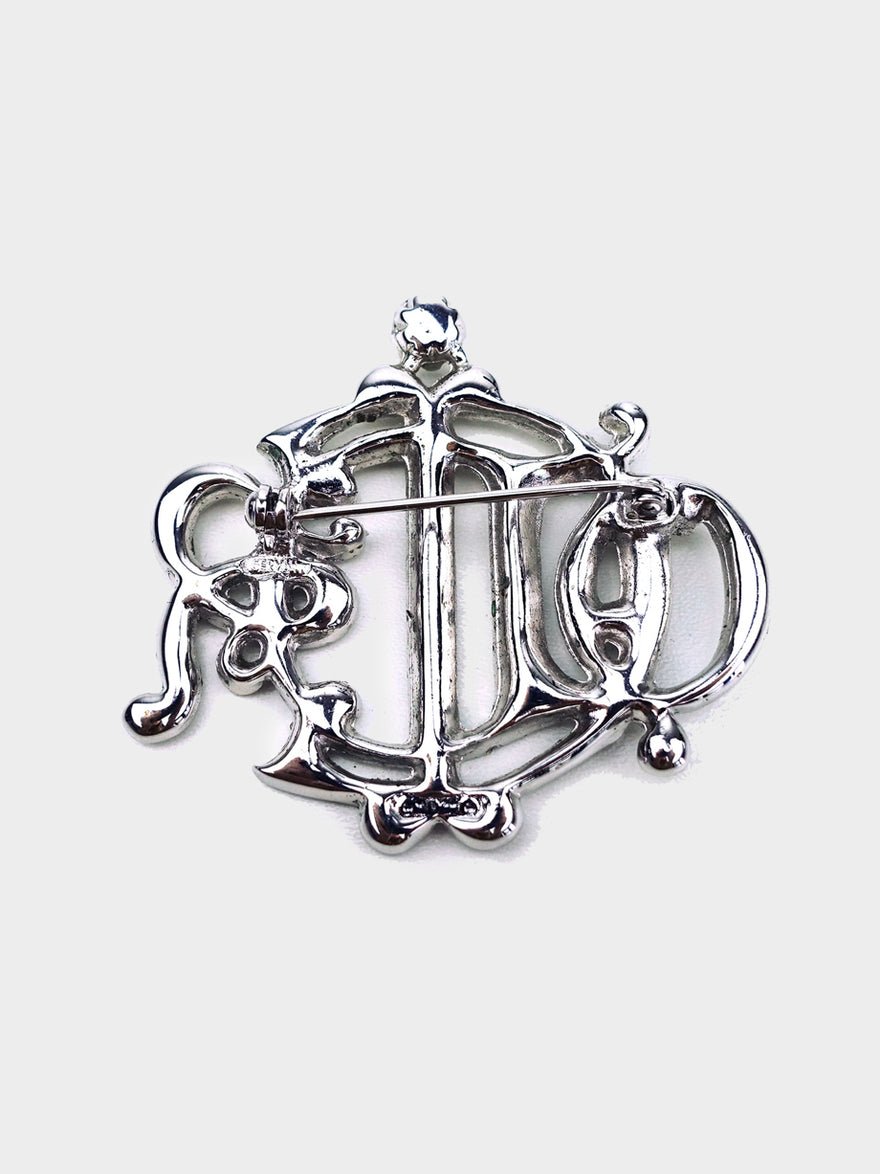 Dior Vintage Crystal brooch photo 4