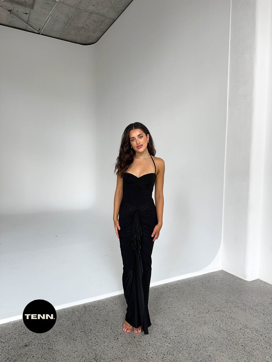 Natalie Rolt Shontae Gown - black photo 2