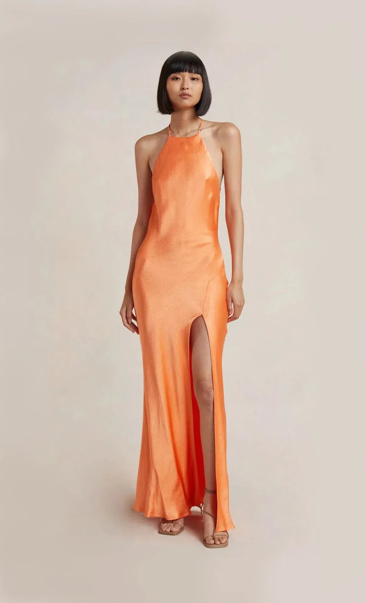 Bec & Bridge Annika Maxi Dress Coral Size 6 photo 2