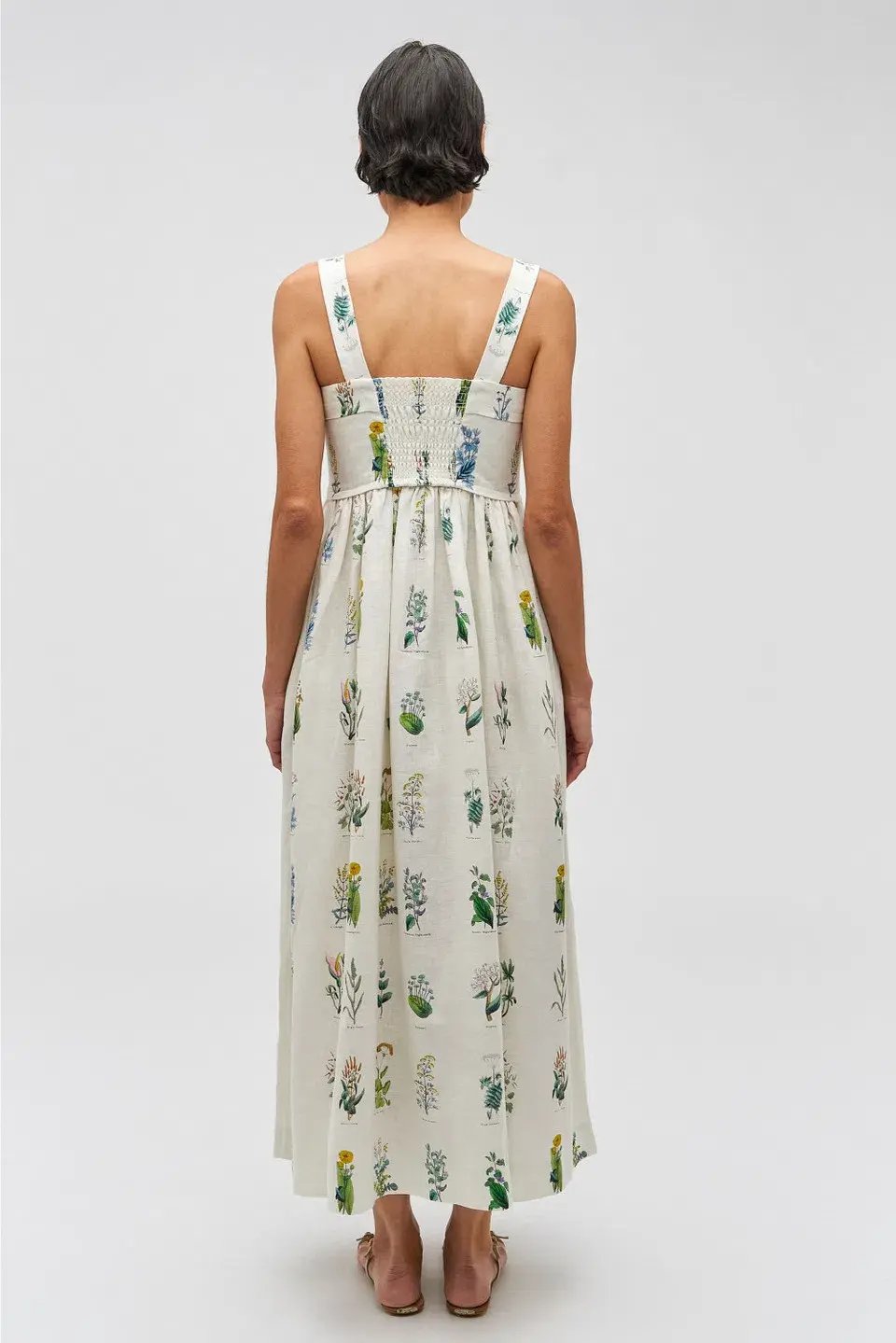 Oroton Greenhouse Floral Sundress Mist Size 10 photo 2