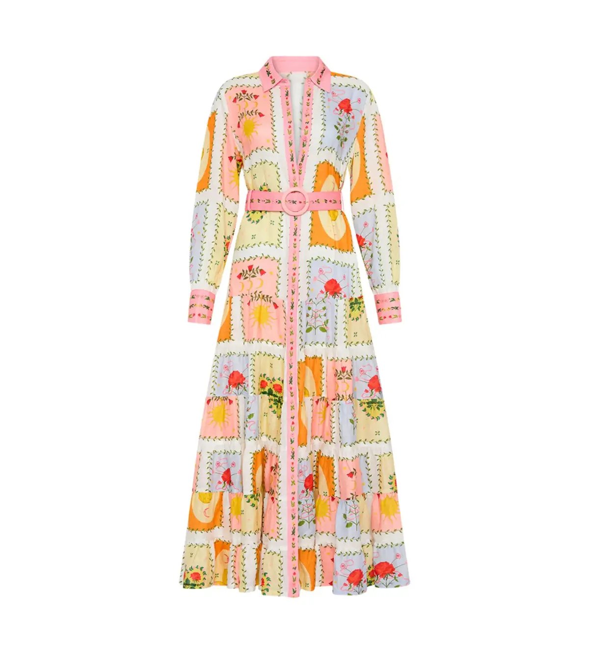 Palm Noosa Aria Dress in Siesta Tile Print Size AU 12 photo 6