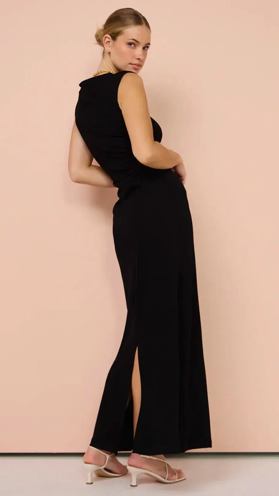 Friends With Frank The Harlow Dress in Black Size AU 12 photo 4