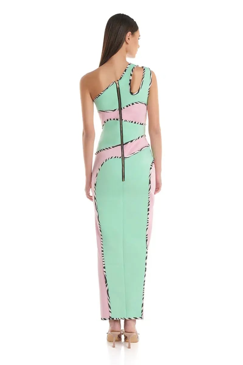 Eliya The Label Rhiane Dress Multi Size 10 photo 2