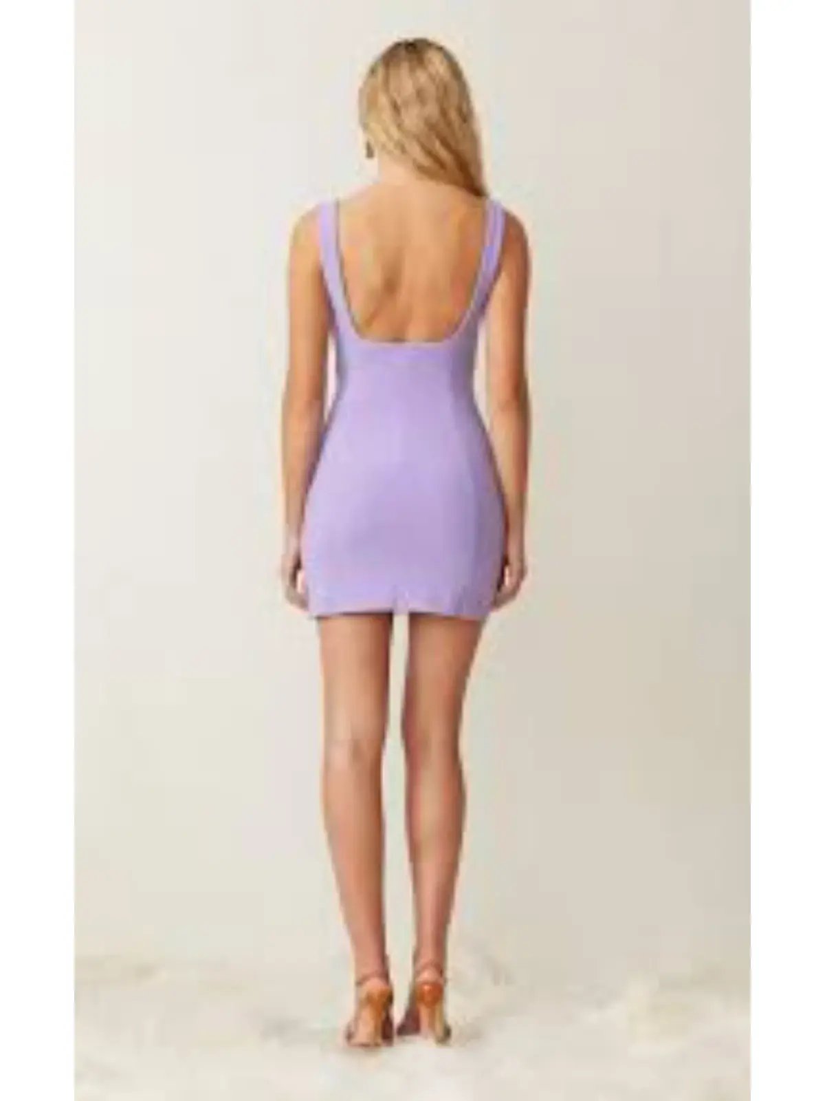 Bec & Bridge Gemma Mini Dress Violet Size AU 6 photo 2