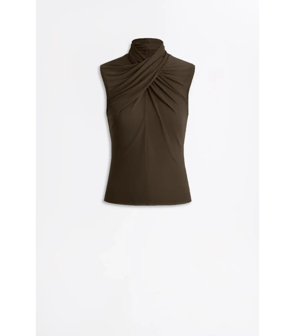 Scanlan Mesh Turban Sleeveless Top and Draped Skirt Jungle Size AU 10 photo 4