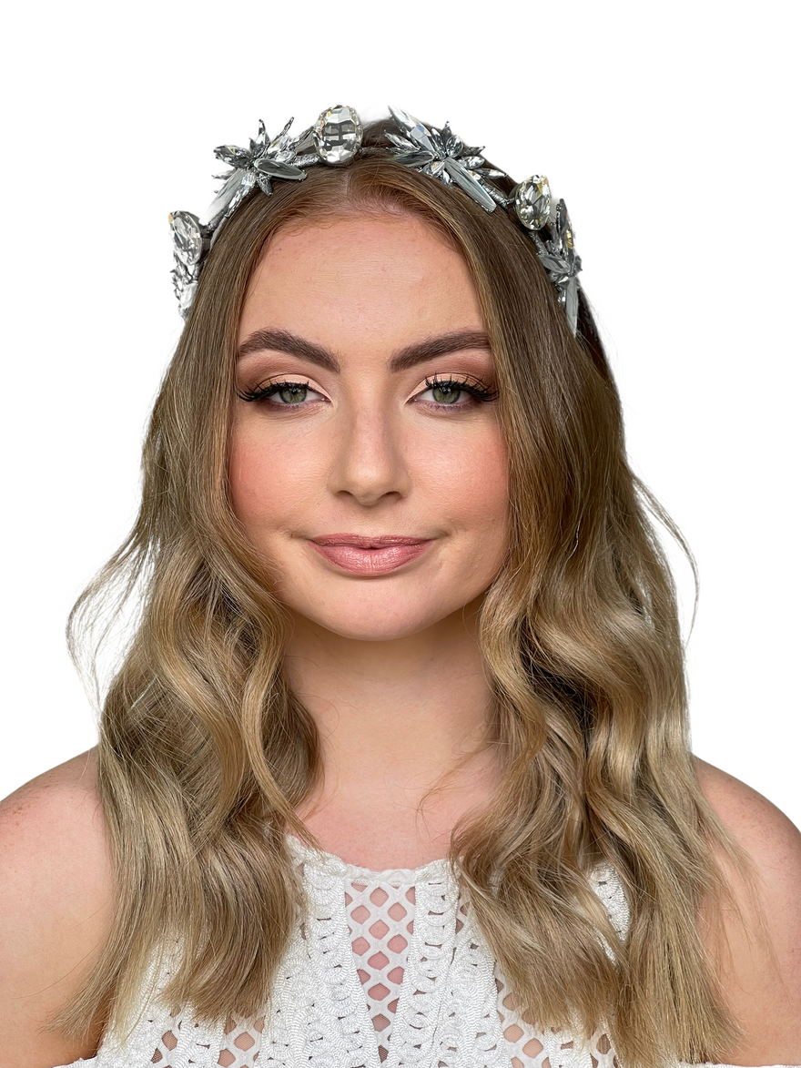 Jeanette Maree Grace Headband Silver photo 3