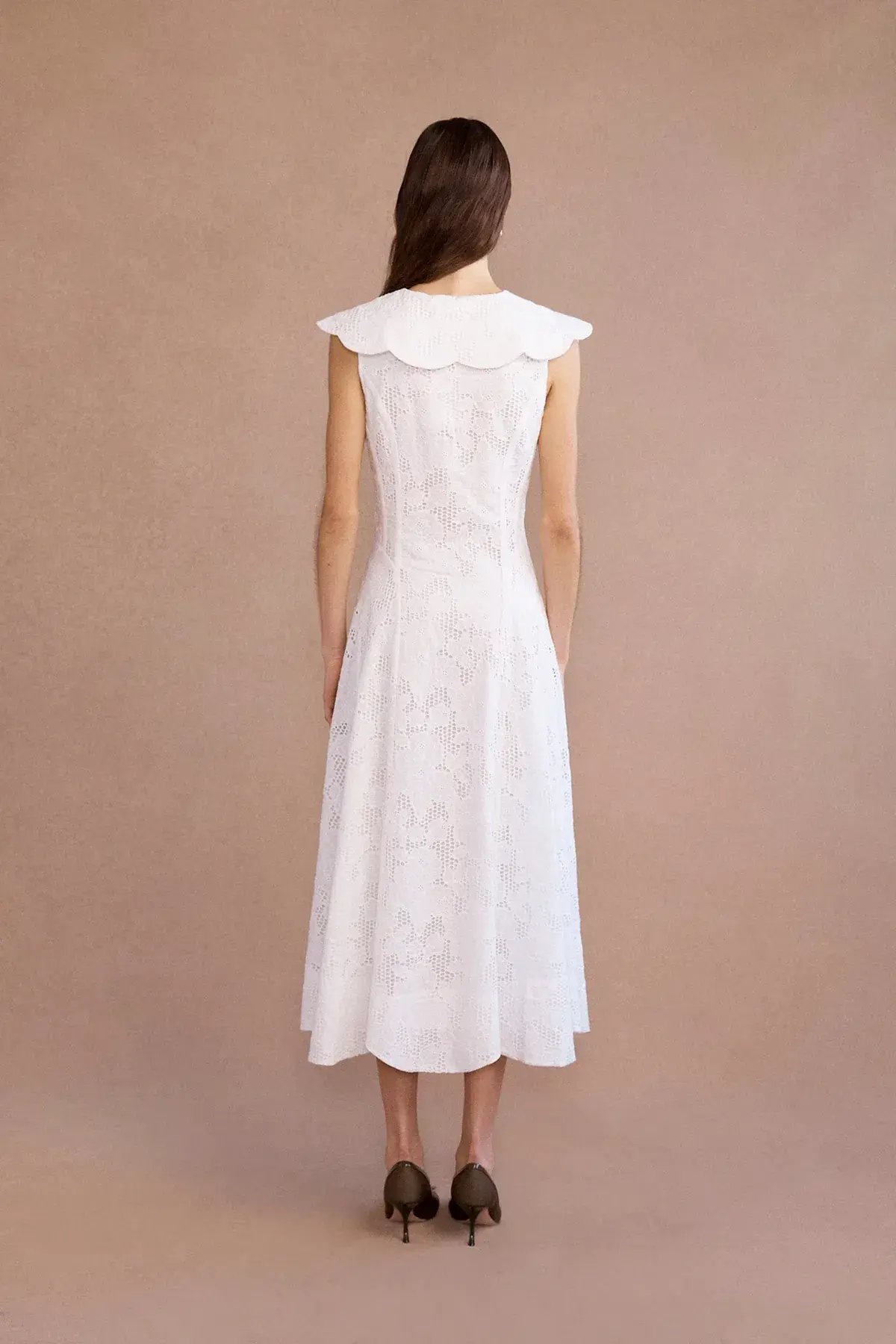 Lovaan Rhia Dress White Size 8 photo 2