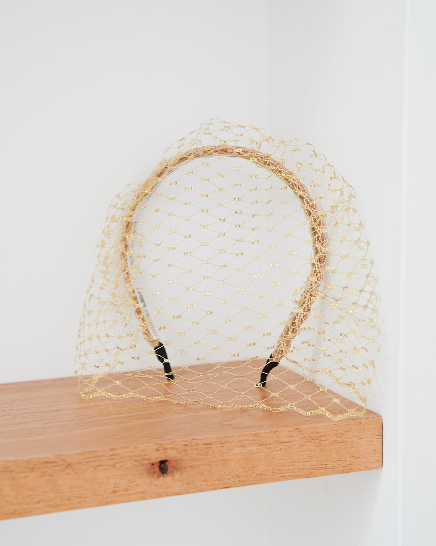 Ford Millinery Izzy Headband - Gold photo 2