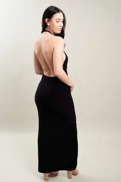 Natalie Rolt Sasha Gown Black Size 0/AU 6 photo 3