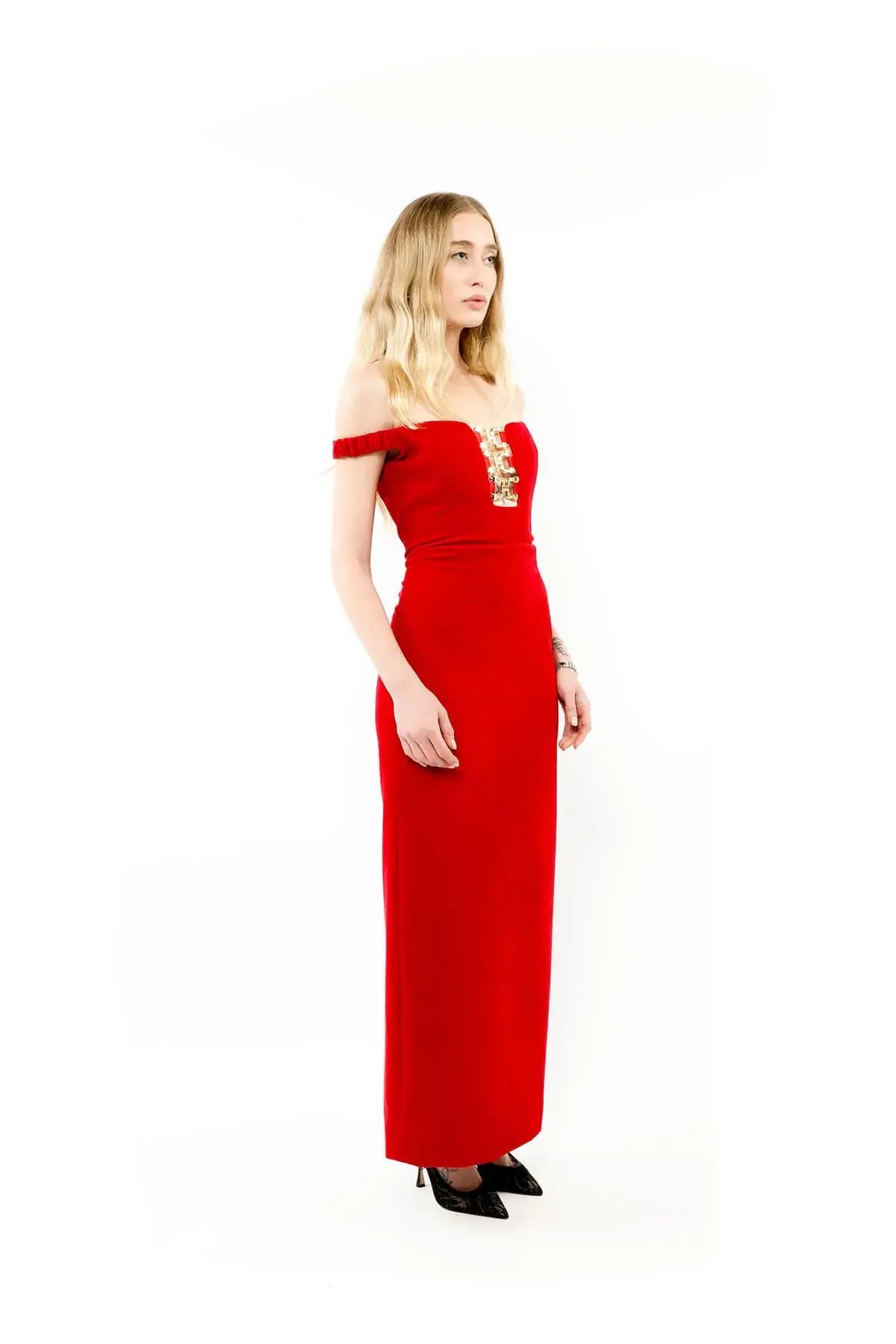 ALICE by Alice McCall Hero Gown Red Size 10 photo 2