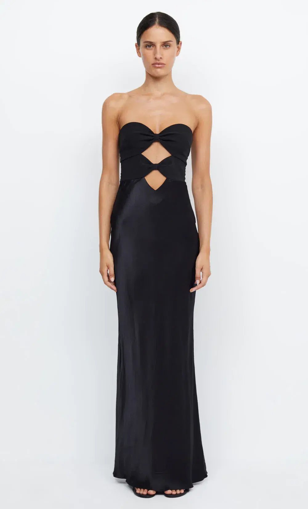 Bec & Bridge Halle Strapless Dress Black Size AU 8 photo 4