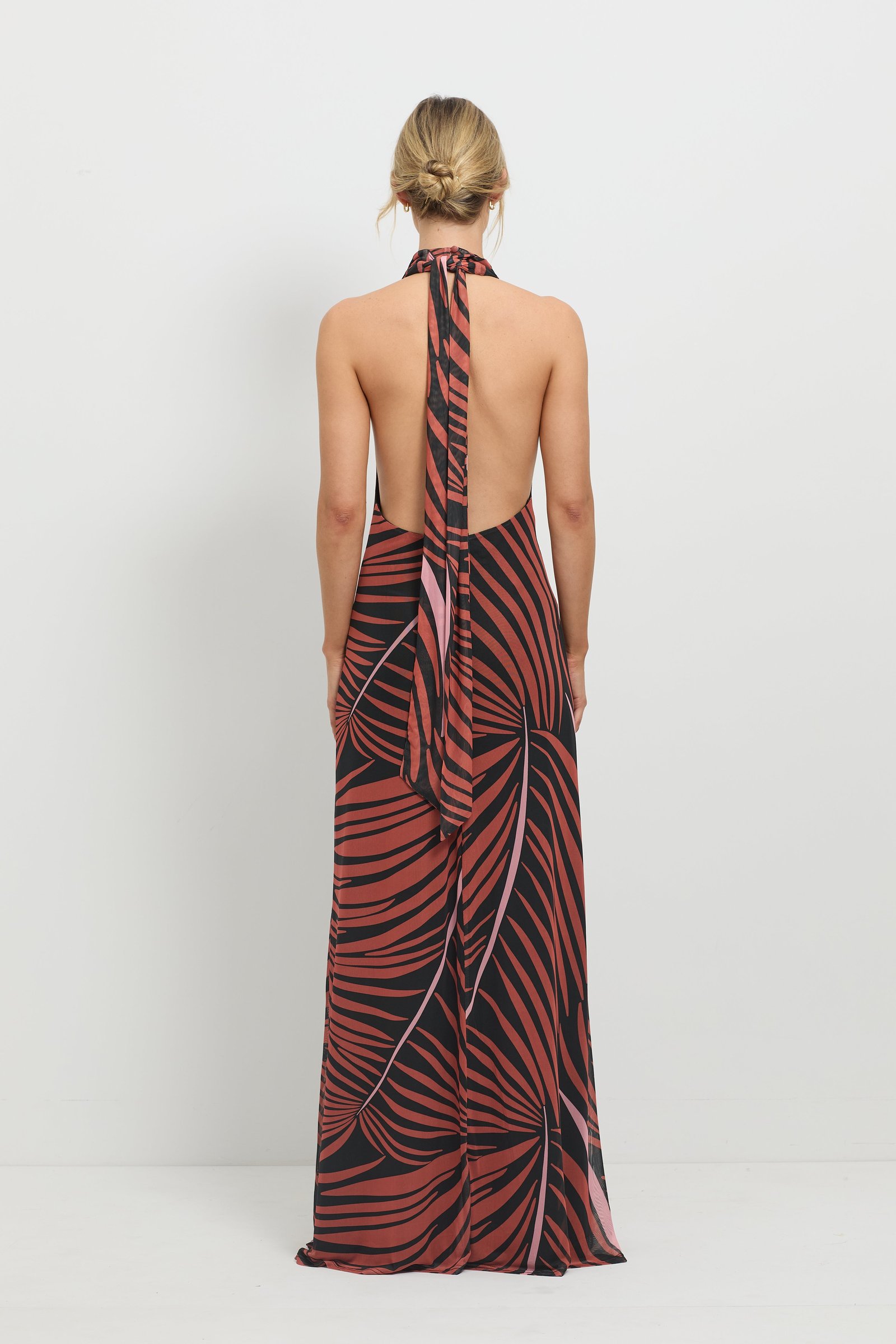 PASDUCHAS TROPICO FUNNEL MAXI DRESS - SUNDOWN photo 3