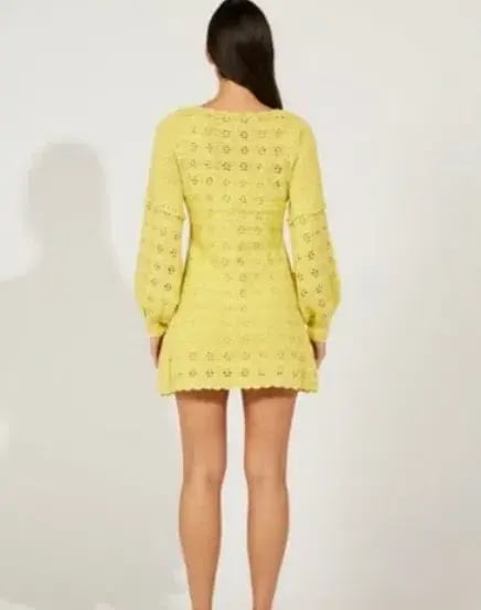 Alice McCall Maggie Mae Mini Dress in Yellow Size 6 photo 2
