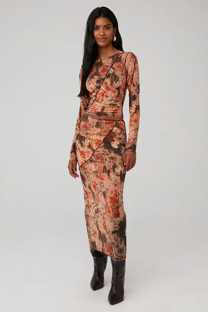 Bec & Bridge Averil Gathered Long Sleeve Top photo 3