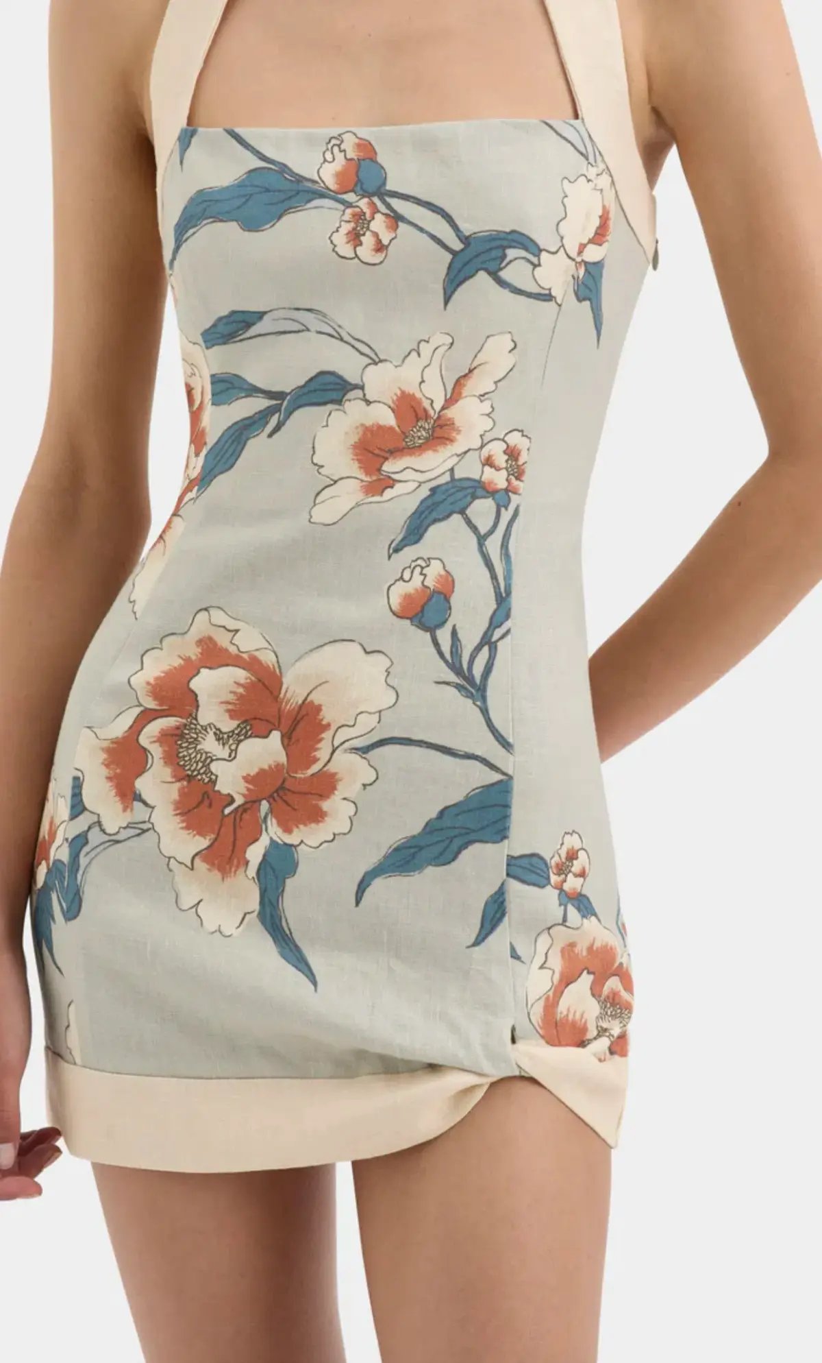 SIR Roisin Bloom Floral Dress Mini Size AU 10 photo 3