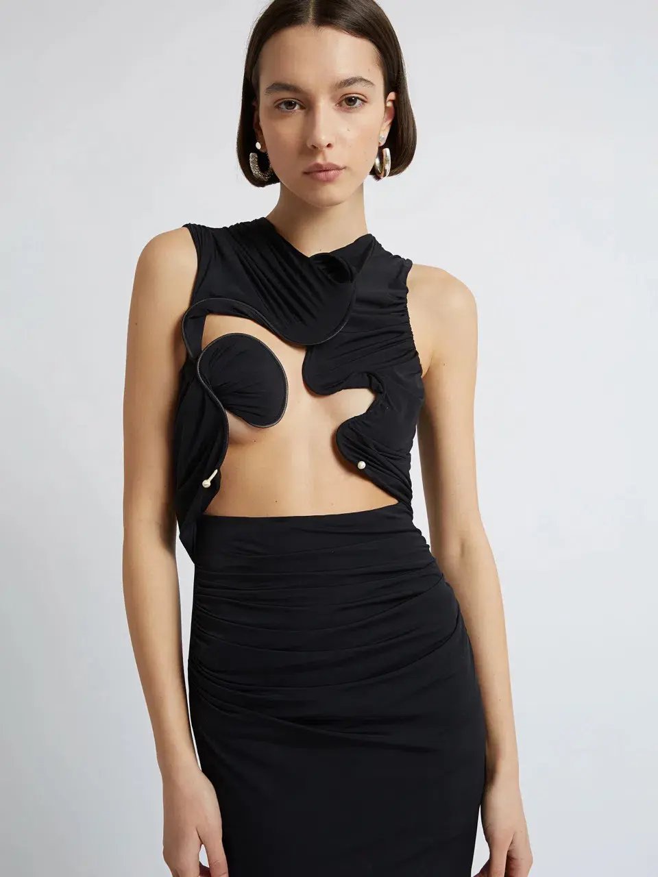 Christopher Esber Venus Tank Dress Black Size 6 photo 6