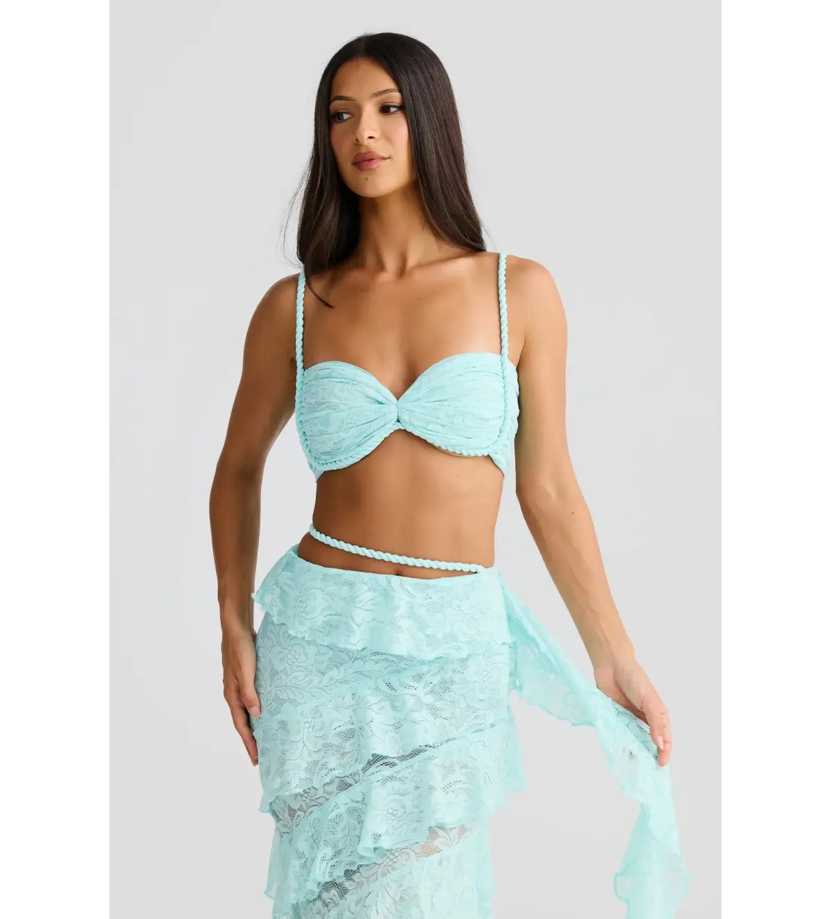 Melani The Label Ahria x Joa Maxi Set in Aqua Size XS AU 6 photo 3