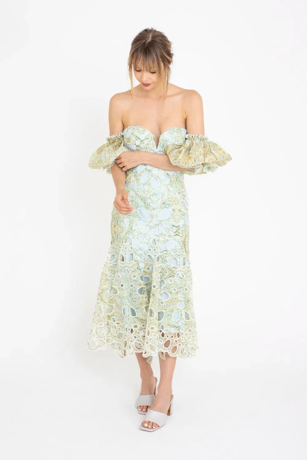 Acler Holland Dress Green Size 6 photo 4