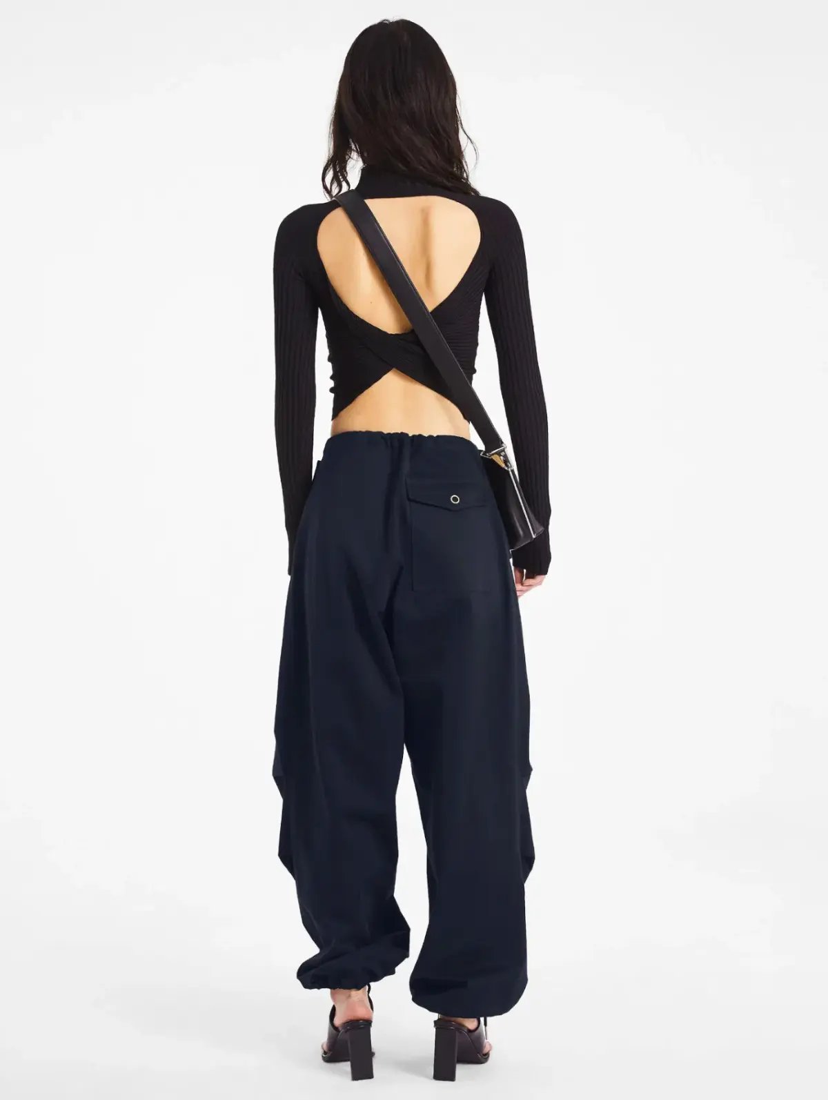 Dion Lee Parachute Pant Dark Navy Size S / Au 8 photo 4
