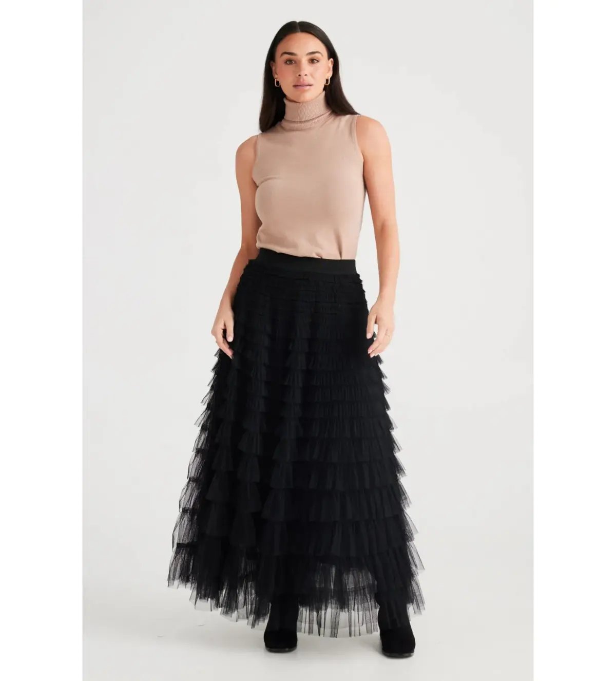 Brave + True Chance Skirt in Black Size M/ AU 12 photo 2