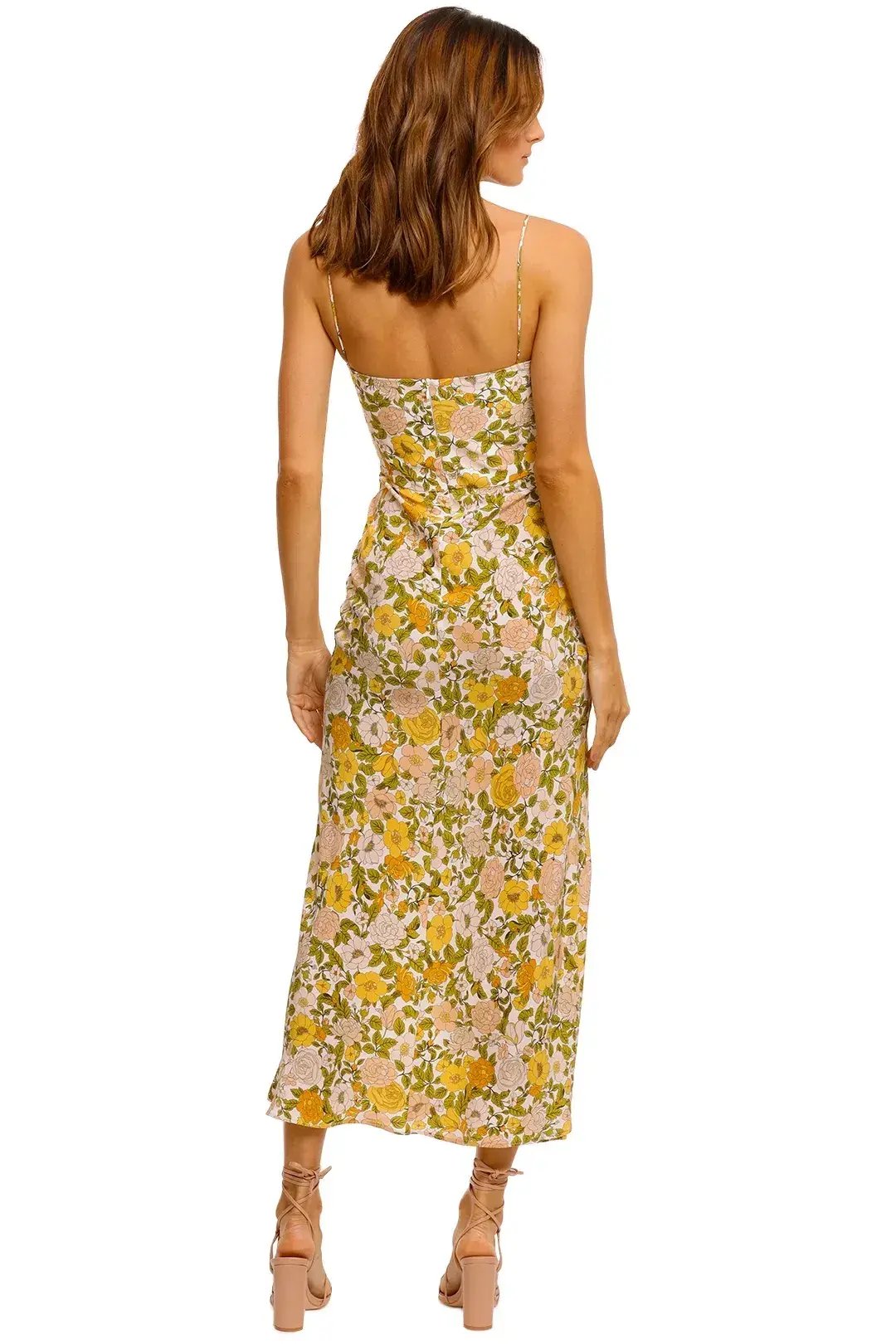 Bec & Bridge Brady Midi Dress Print Size 8 photo 2