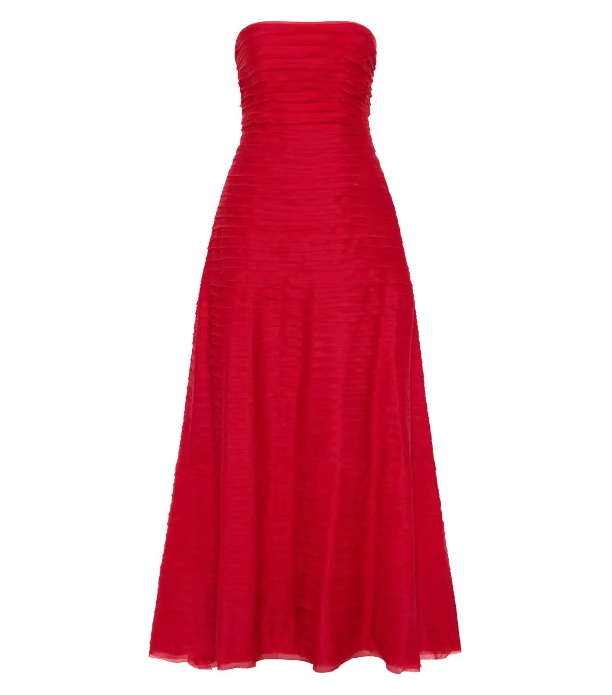 Aje Soundscape Maxi Dress Scarlet Red Size AU 10 photo 4
