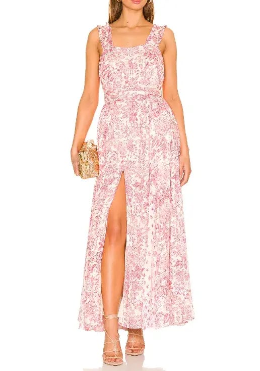 Hemant & Nandita Suki maxi dress pink size 12 photo 4