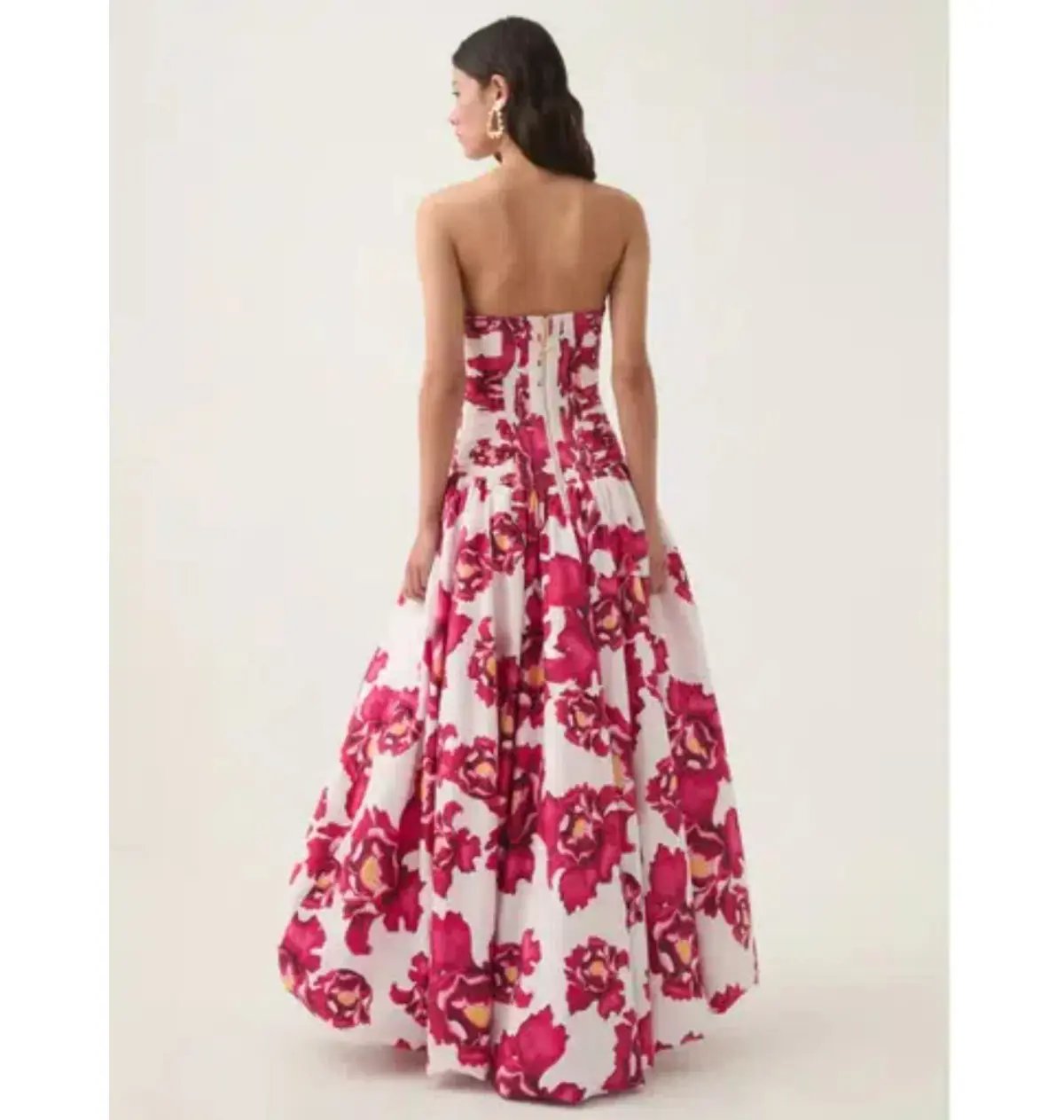 Aje Behold Maxi Dress in Boldly Blooming Size AU 16 photo 3