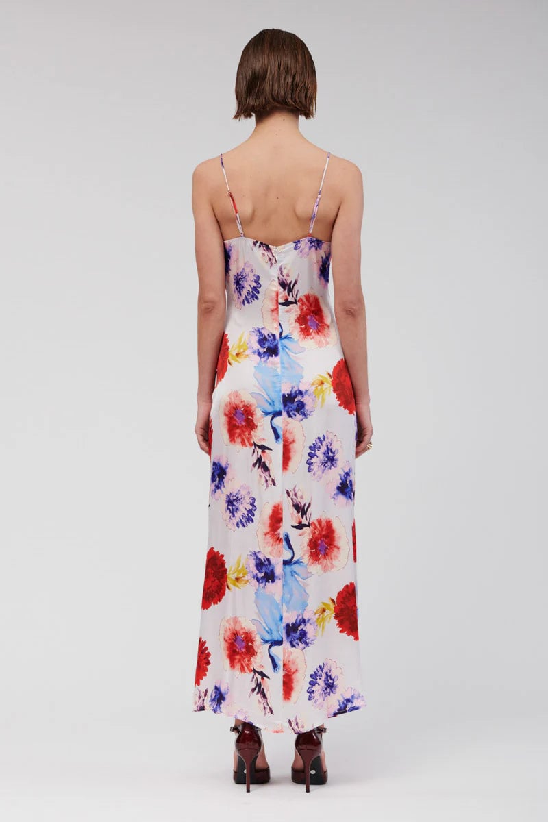 SUBOO AMIE SLIP MAXI DRESS - PRINT photo 3