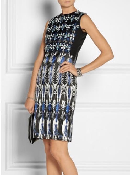 Biyan Lorelei embellished silk blend Dress Size 12 photo 3