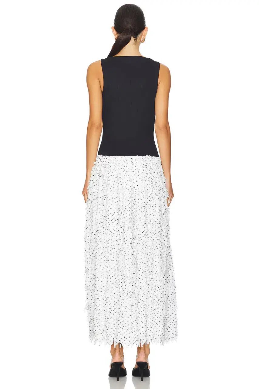 ANNA QUAN Leni Dress Spot Fringe 6 photo 7