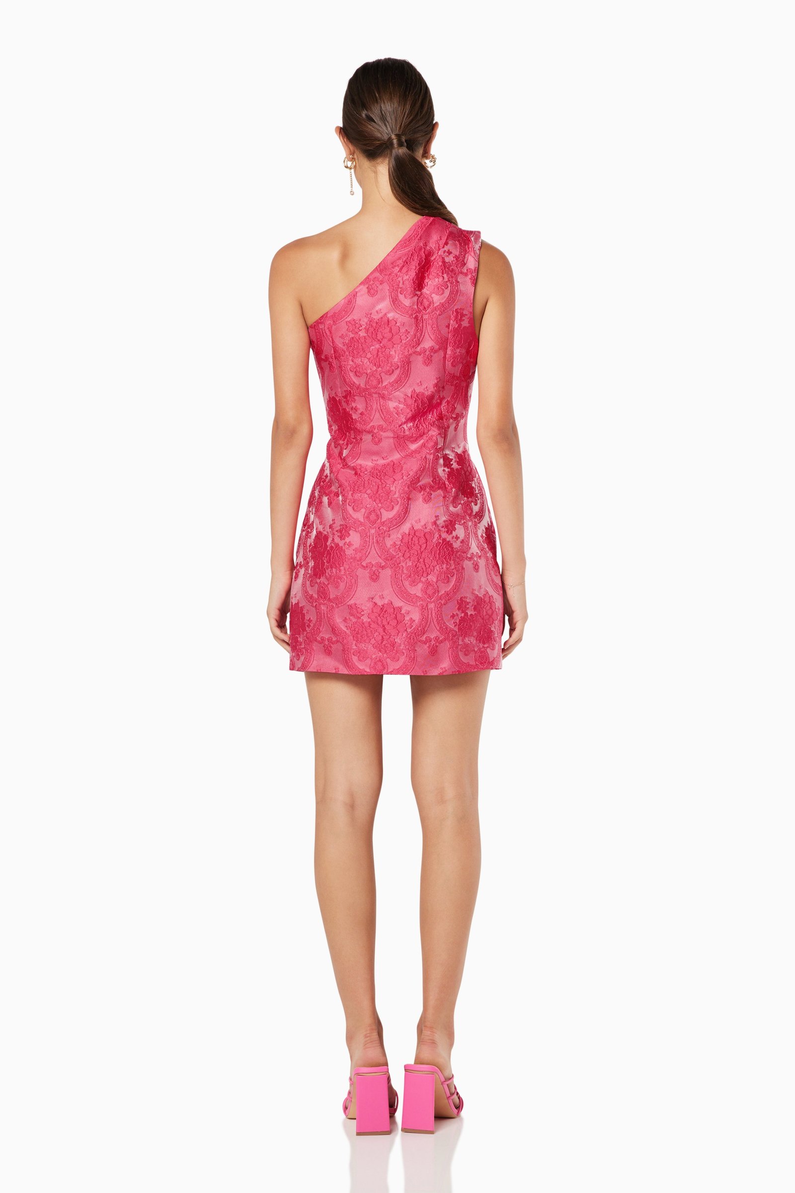 ELLIATT WAVERLEY DRESS - HOTPINK photo 4