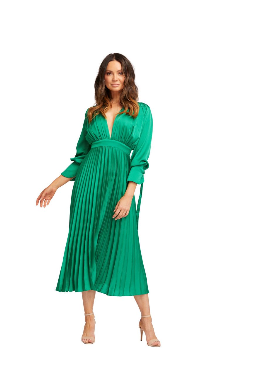 Nicola Finetti Eliana Dress - Emerald photo 3