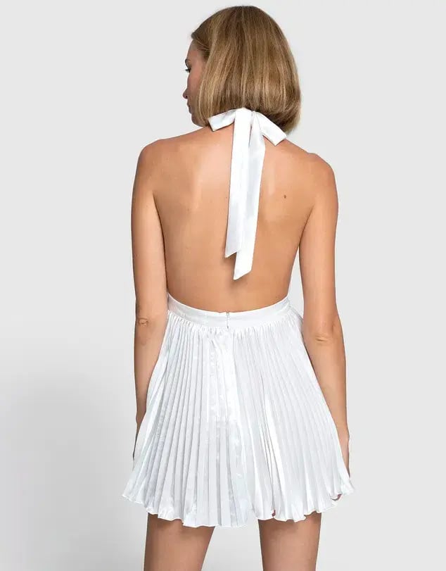 L'Idee Renaissance Mini Dress White Size 6 photo 3
