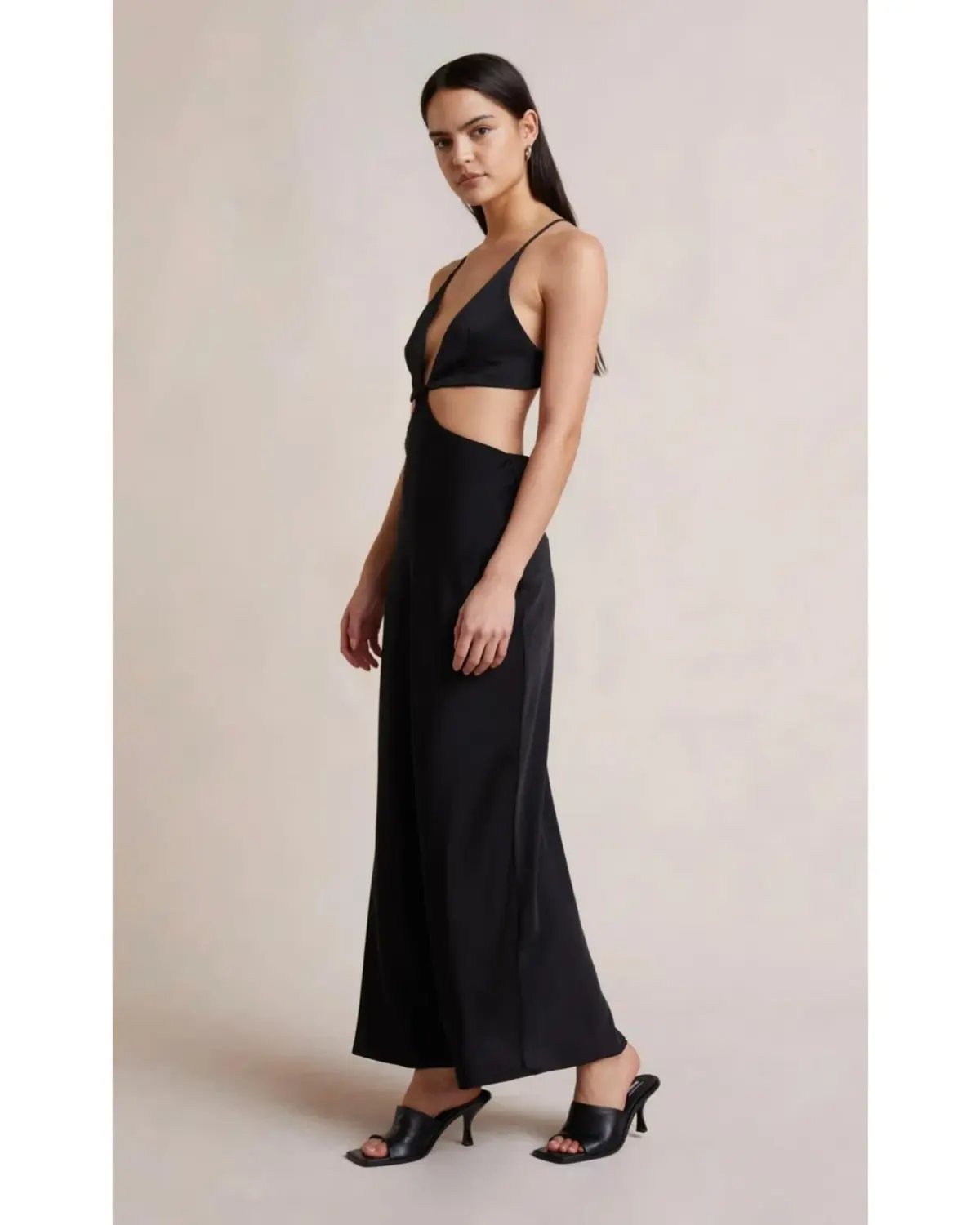 Bec & Bridge Ciao Bella Maxi Dress Black Size AU 8 photo 2