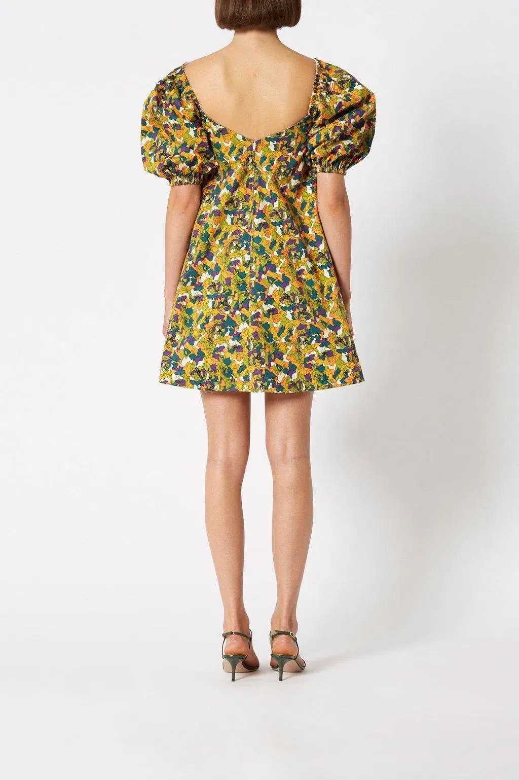 Scanlan Theodore Trapeze Dress Print Size 6 photo 3