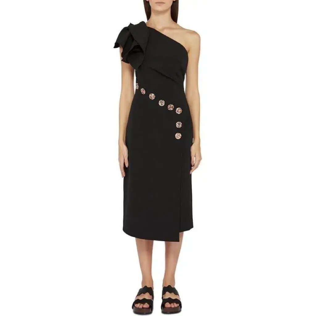 Acler Lynch Dress Black Size 8 photo 3