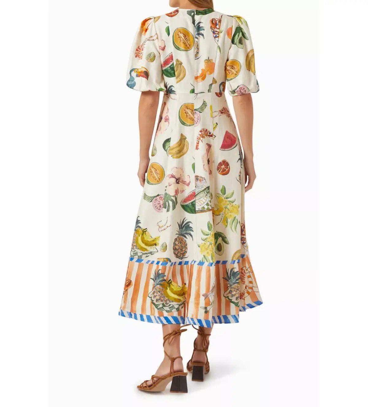 Alemais Theo Midi Dress Multi Size 6 photo 3