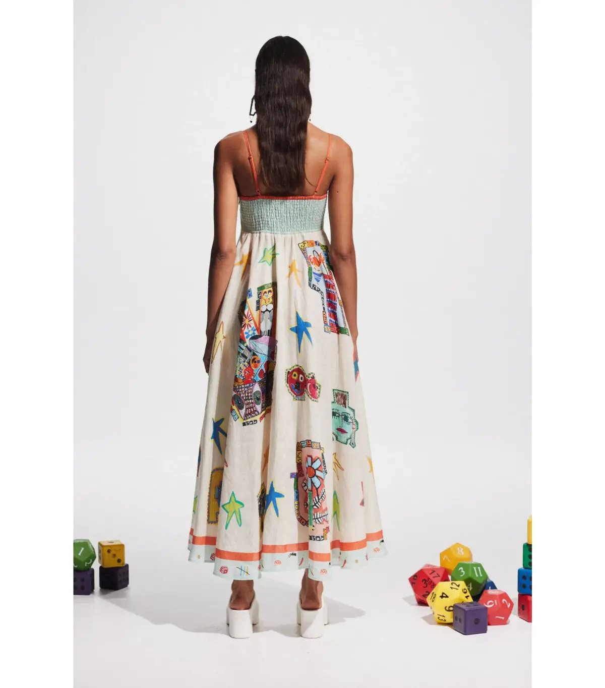 Alemais Players Sundress Print Size AU 14 photo 2