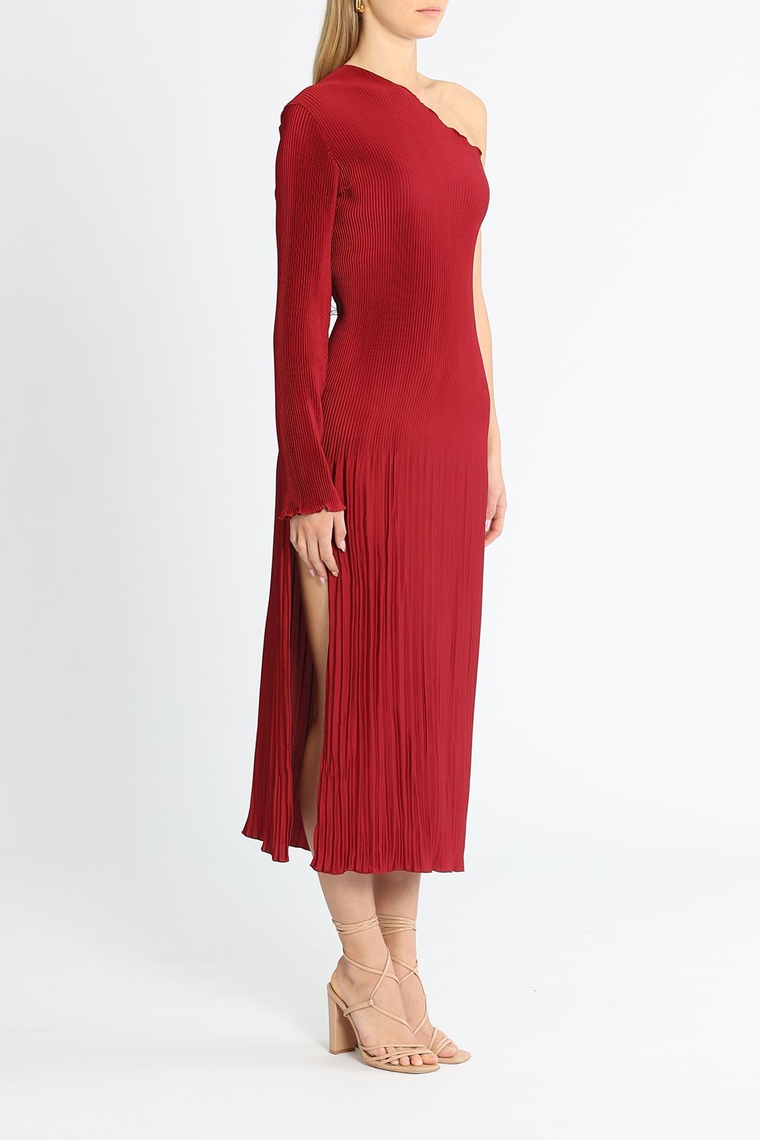 Soiree Gigi Gown Sleeved - Ruby photo 2