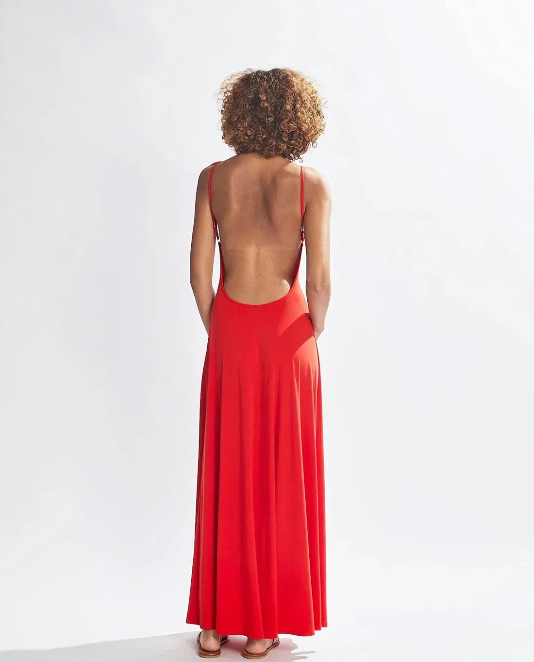 One Mile the Label Sammy Maxi Dress Red Size XS / AU 6 photo 2
