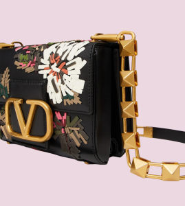 Valentino Stud Sign Matt Black photo 4