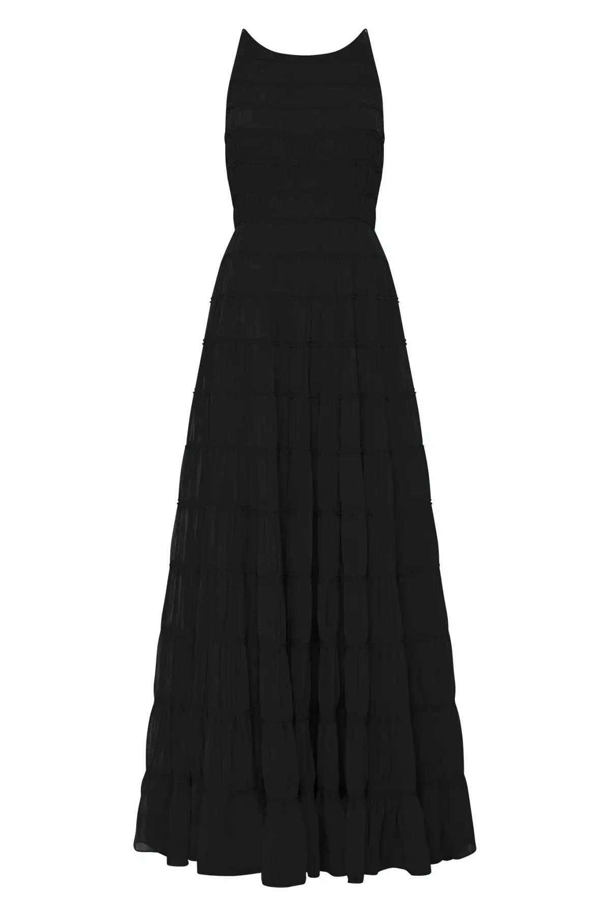 Aje Rosewood Ruched Maxi Dress Size 14 photo 5