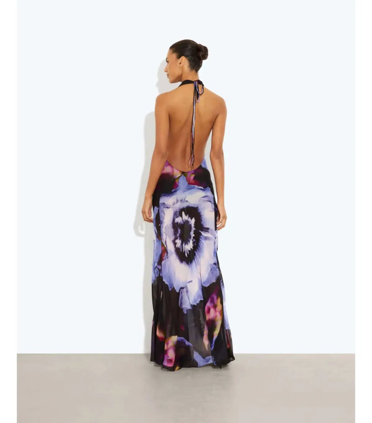 Rat & Boa Antonella Maxi Dress Print Size AU 6 photo 4