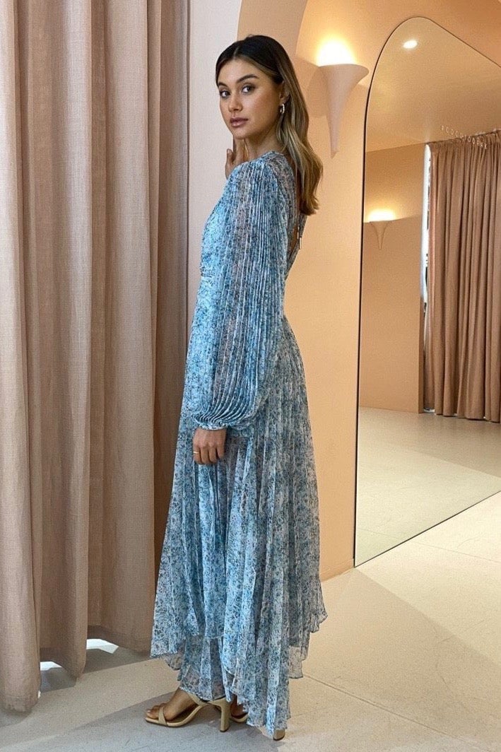 ACLER ASTONE DRESS - BLUE FLORAL photo 9