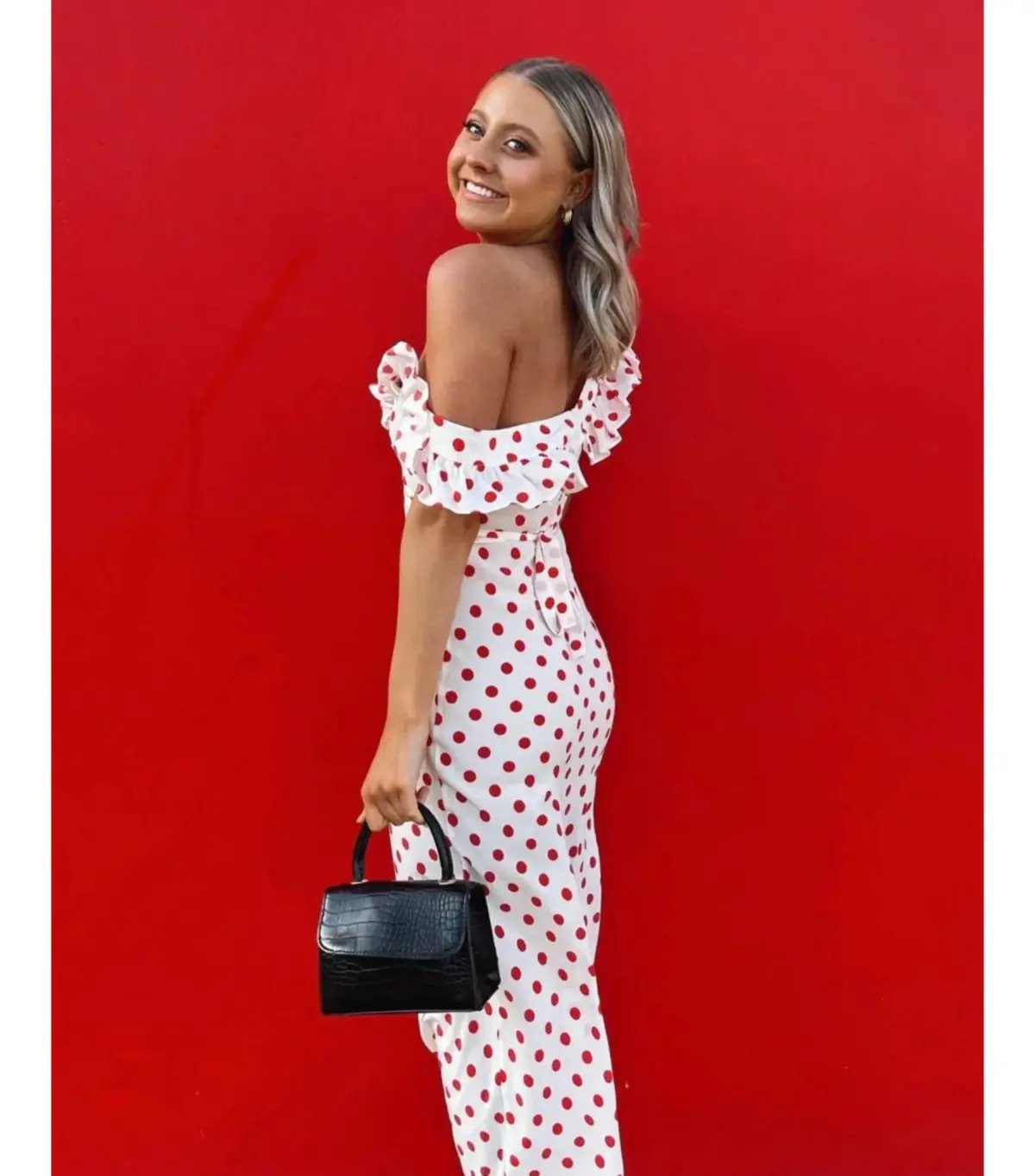 Realisation Par Claudia Maxi Dress Super Dot Size AU 10 photo 4