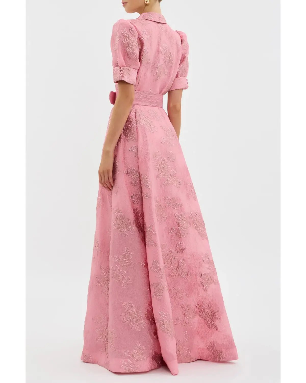 Rebecca Vallance Annette Button Gown Pink Size AU 10 photo 4